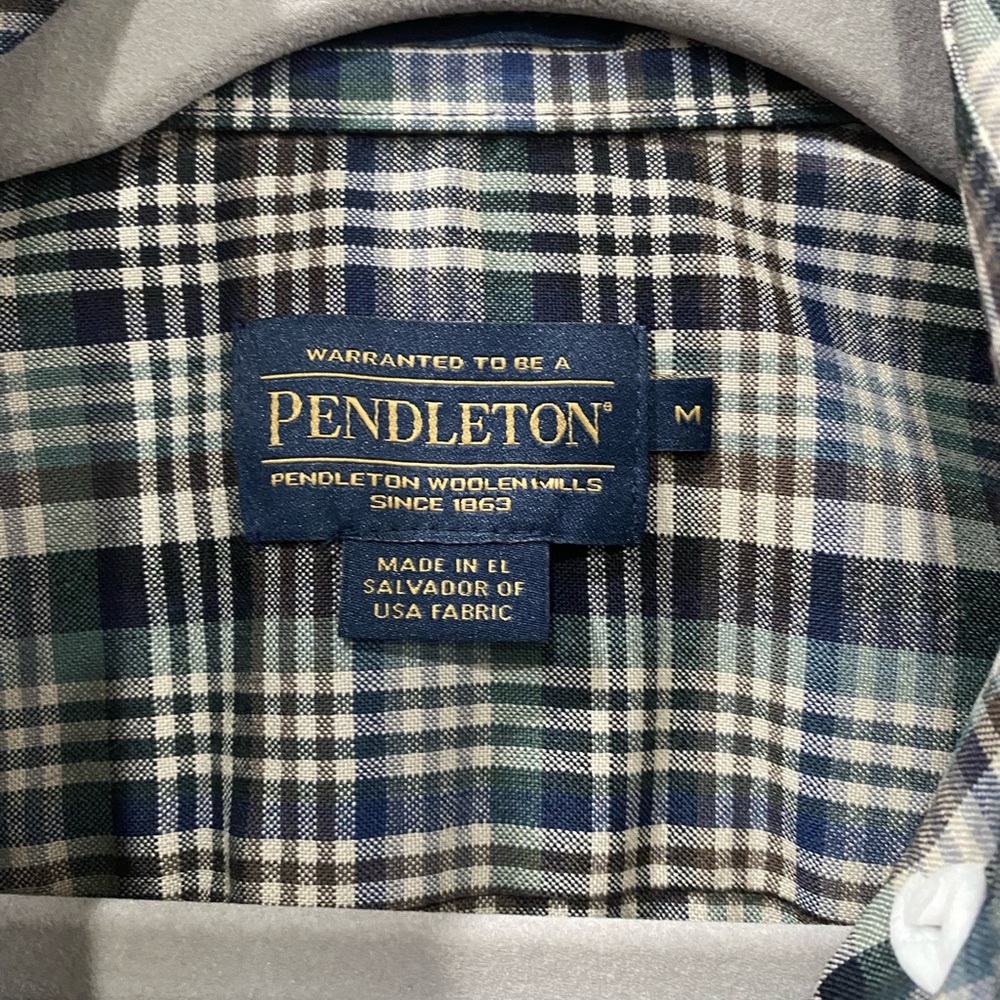 Pendleton Button Down Shirt Vintage - image 3